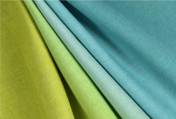 Custom dip dye on fabric