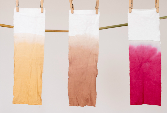 Custom direct color dye on fabric