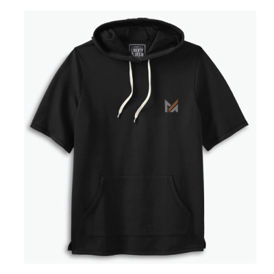 Custom short sleeves hoodies