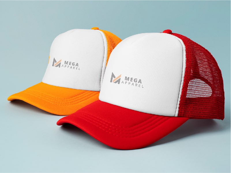 Custom two trucker hats