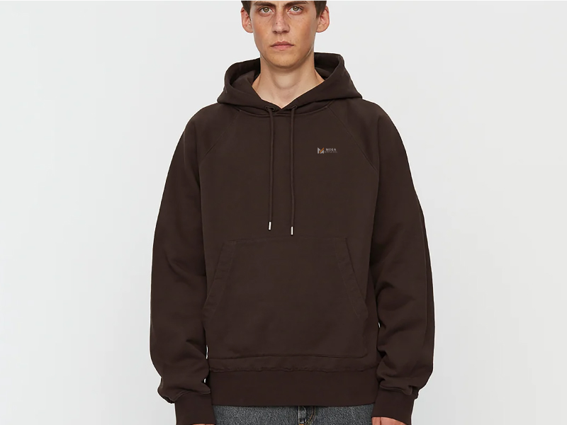 Custom Hoodie with the Mega Apparel logo