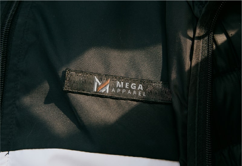 Private Label Clothing Tag on Custom T-shirt